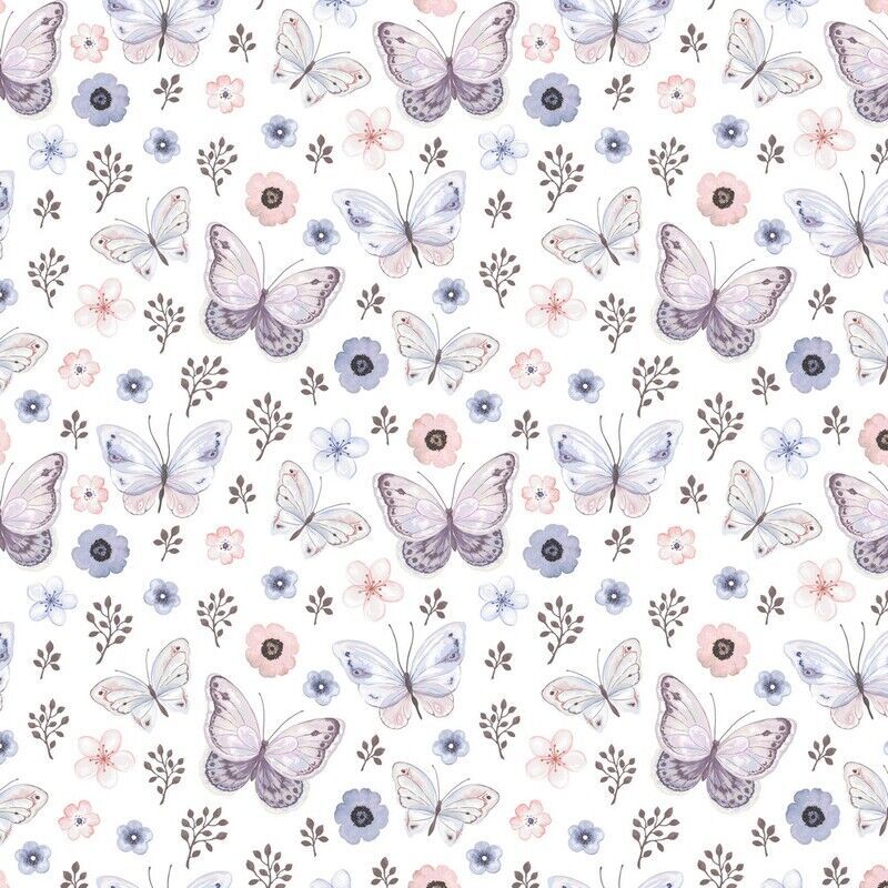 Jersey Print Butterflies