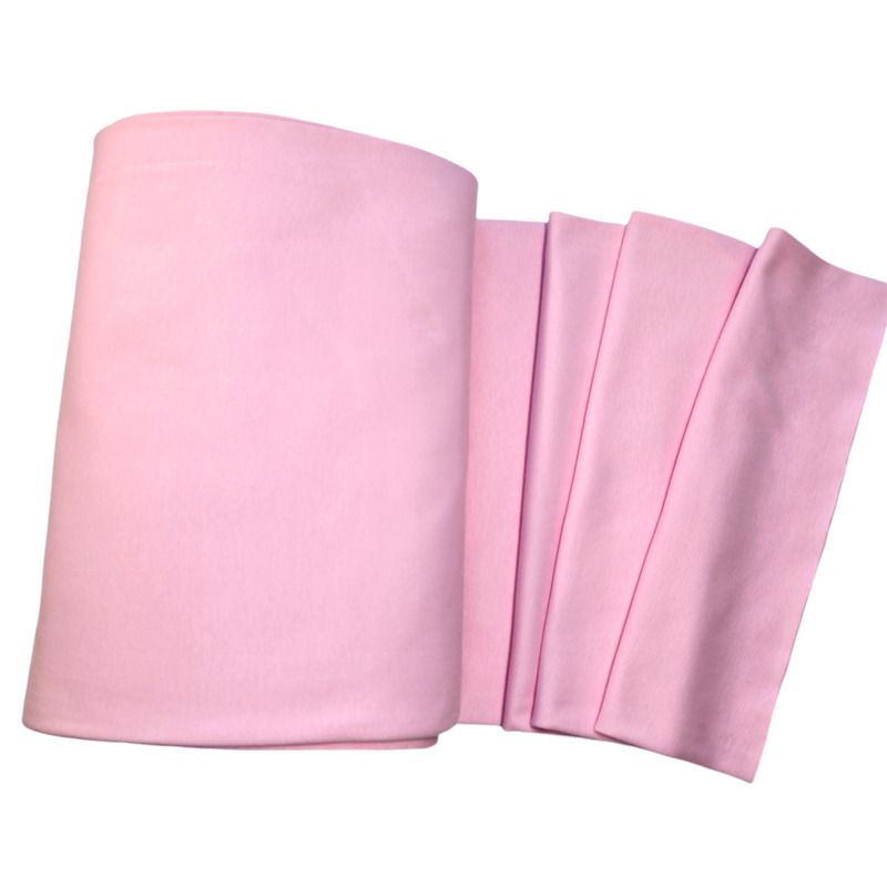 Rundstrikket Ribb – Rosa