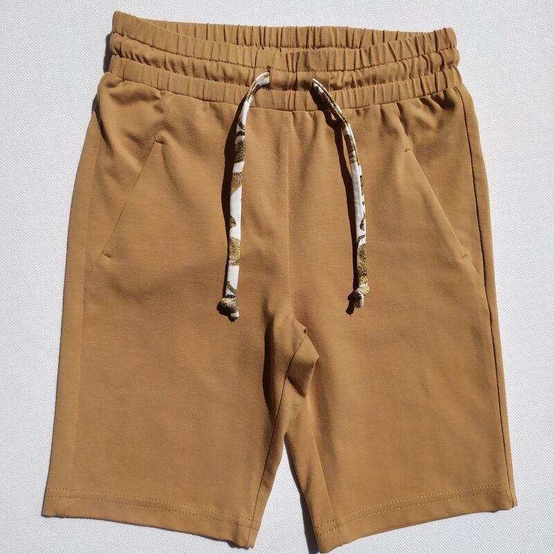 Cotton Jersey Knit Fabric Camel