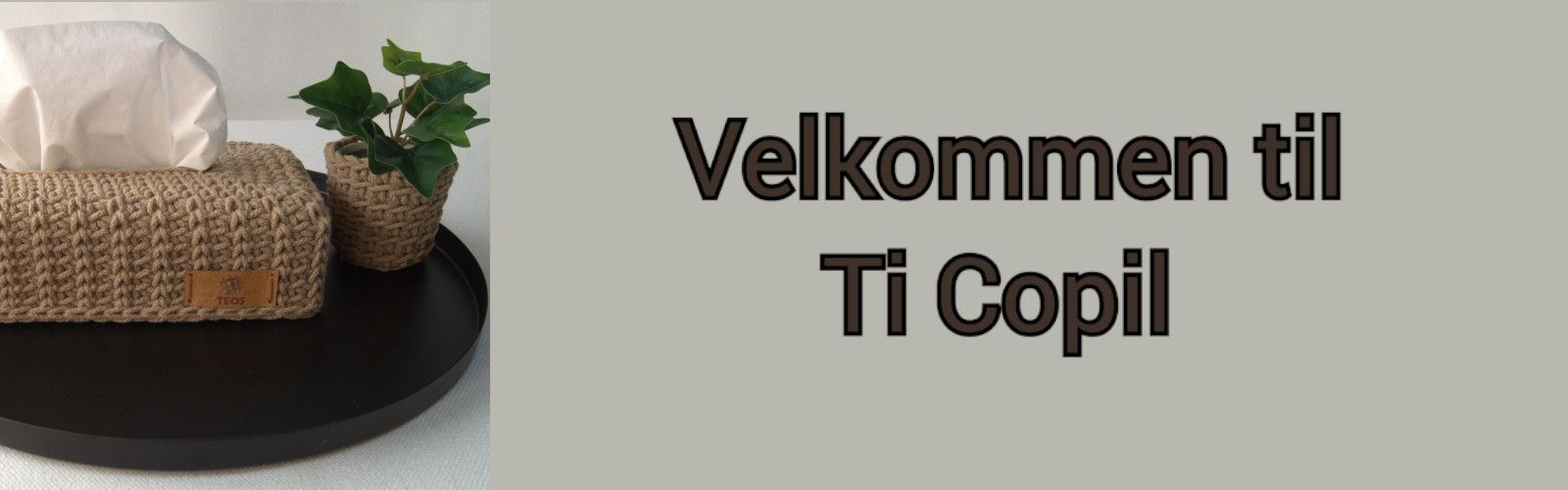 Nettbutikk med unike egendesignede produkter.