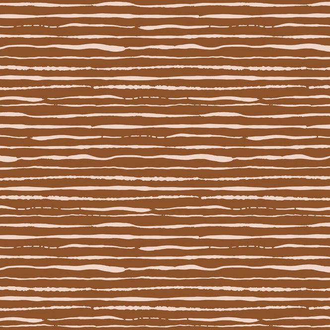 Hovedbilde Jersey GOTS Stripes - Rust
